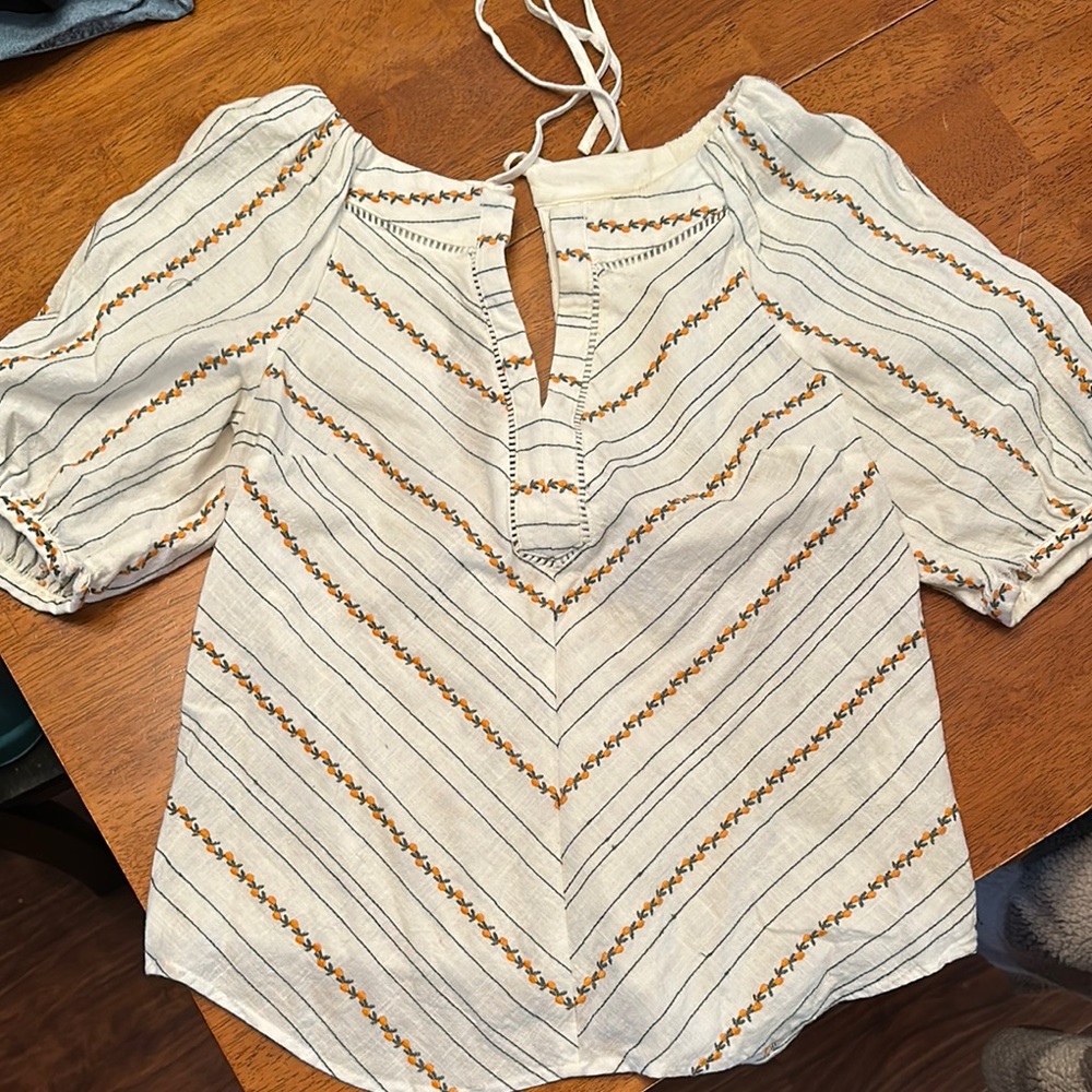 Striped boho Women's Top